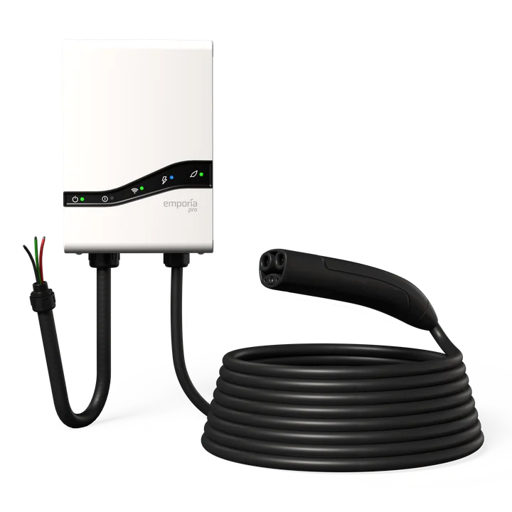 Emporia Pro: White · NACS · hardwire · Vue 3.