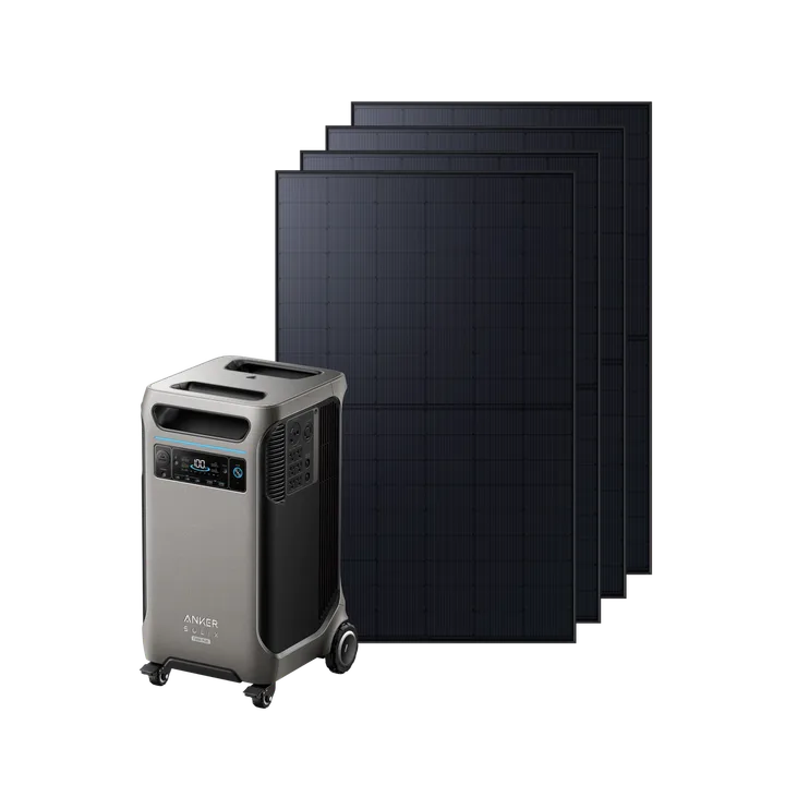 F3800 Plus + 2 set 440W Rigid Solar Panel