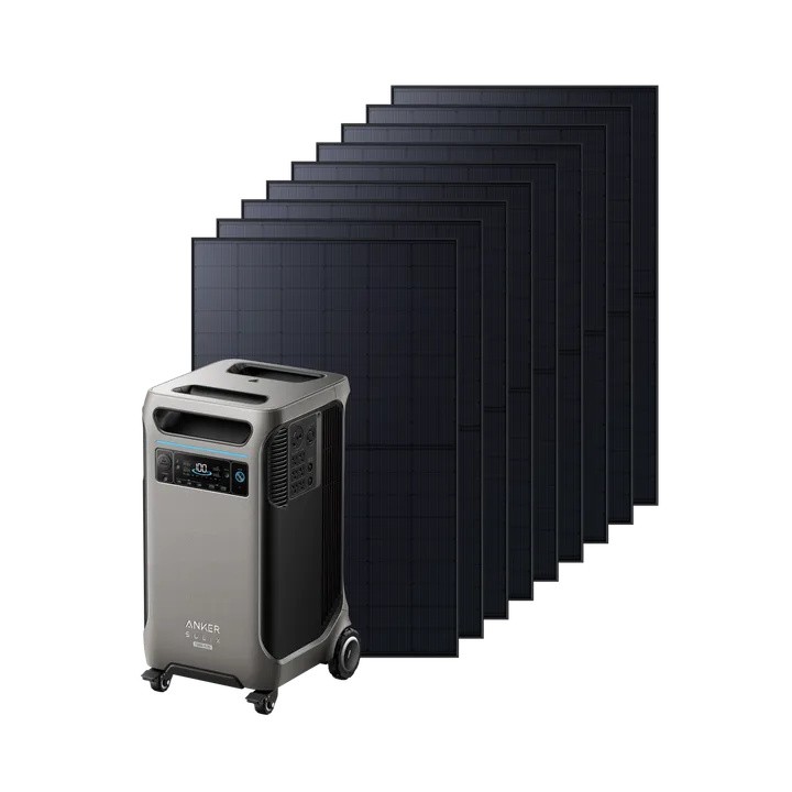 F3800 Plus + 4 set 440W Rigid Solar Panel